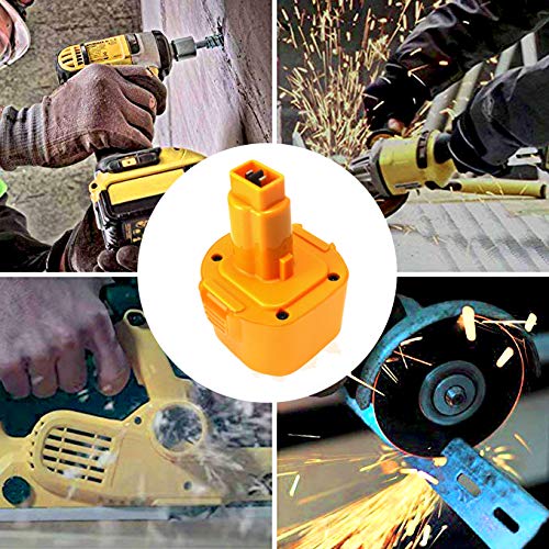 Masione - Batería de repuesto para Dewalt DW9062 DW9061 DW926 DC750KA DW955K DW955 DW926K-2 DW926K (9,6 V)