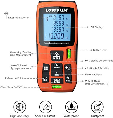 Medidor Laser de Distancia (100)