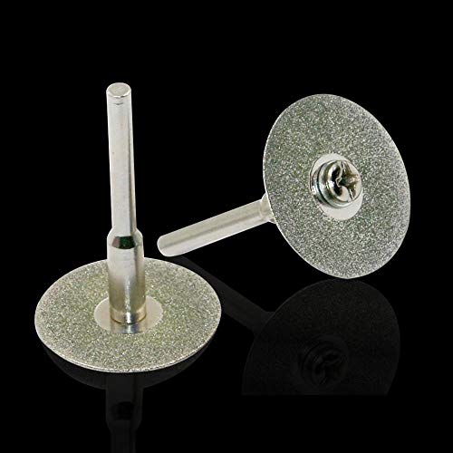 Mini disco de corte para accesorios rotativos Muela abrasiva de diamante Hoja de sierra circular giratoria Disco de diamante abrasivo para herramienta, 30 mm