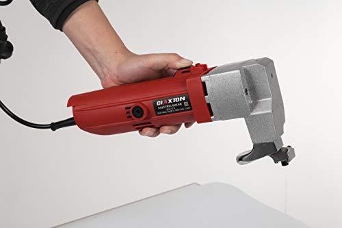 Mophorn 2.5mm Tijeras Eléctricas para Metal Cizallas Eléctricas Herramienta de Corte de Láminas de Metal Cortador de Metal Tijera Eléctrica para Chapa Metálica