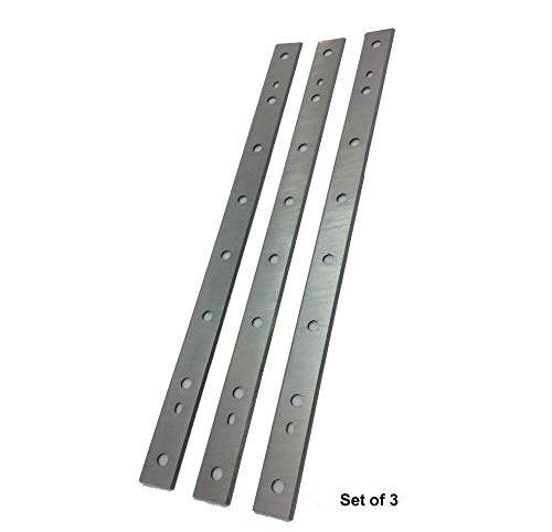 NO LOGO FMN-Home, 3pcs 13" HSS Planer Cuchillas for Dewalt DW735 Reemplaza DW735X Regrueso Planer - Doble Filo