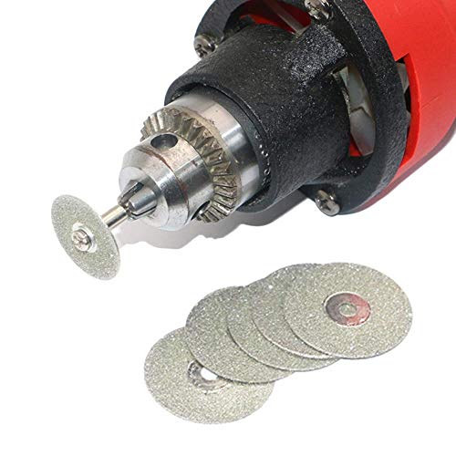 Nuevo Dremel Tool5pcs Mini disco de corte para accesorios rotatorios Herramienta de rotación de la rueda de rectificado de diamante Disco abrasivo de la hoja de sierra circular, 20 mm