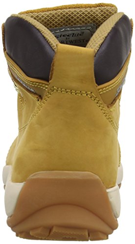 Portwest Steelite Mid Cut Nubuck SB - Botas de seguridad para hombre, color Marrón (Honey), talla 42 EU