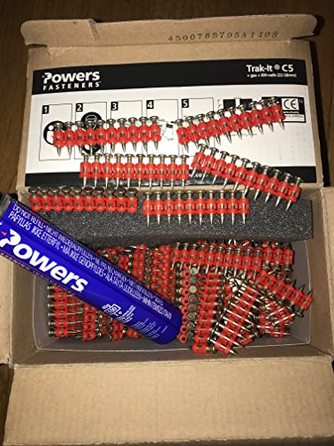 Powers clavos C5 – 22 mm de XH Gas Clavadora, Würth Diga CS de 2, Dewalt, Powers C5, maxgs73 + Powers Gas