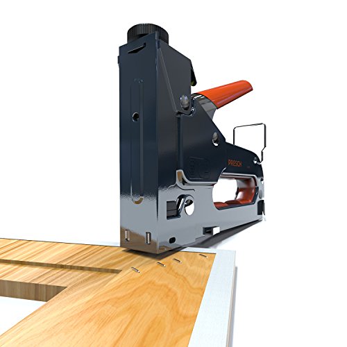Presch juego de grapadora manual ensayo TÜV GS - 600 grapas madera, tela, muebles, cartón asfaltado - profesional
