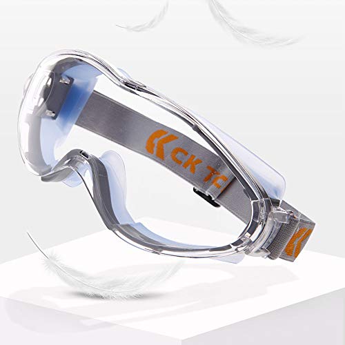 QQRH Gafas de Seguridad Lentes de protección Gafas Protectoras Lentes de Seguridad antivaho para Laboratorio,Agricultura,Industria Gafas Transparentes antivaho y antiarañazos