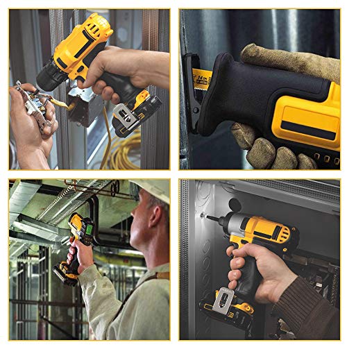 QUPER 10.8 V 6.0Ah DCB127 Batería de repuesto de iones de litio compatible con Dewalt DCR020-GB XR, DCF815D2, DCF601D2, DCF610.