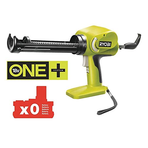 Ryobi 5133000192 Pistola de Silicona 18V, Fácil Uso, Sin Esfuerzo Sin Batería