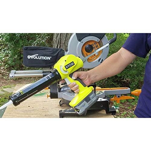 Ryobi 5133000192 Pistola de Silicona 18V, Fácil Uso, Sin Esfuerzo Sin Batería