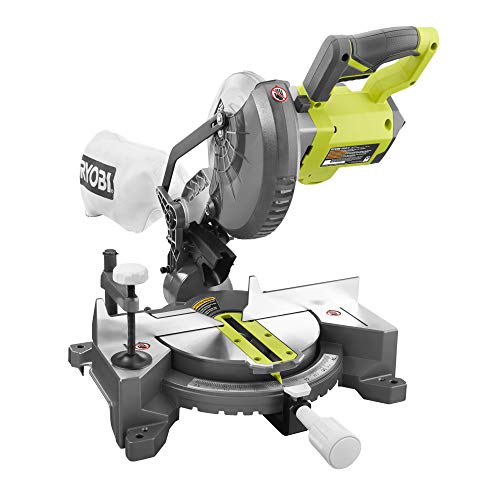 Ryobi EMS190DCL ONE + Sierra de inglete, 18 V (solo cuerpo)