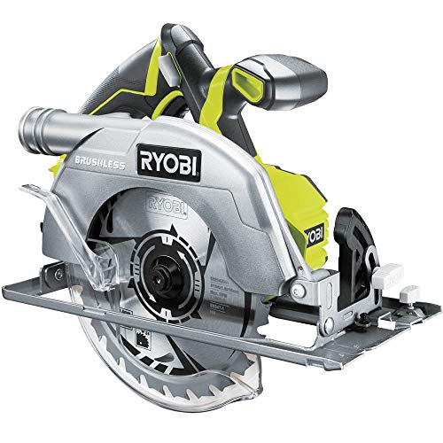 Ryobi R18CS7-0 SIERRA CIRCULAR DE 18V SIN ESCOBILLAS, 200 W, 18 V