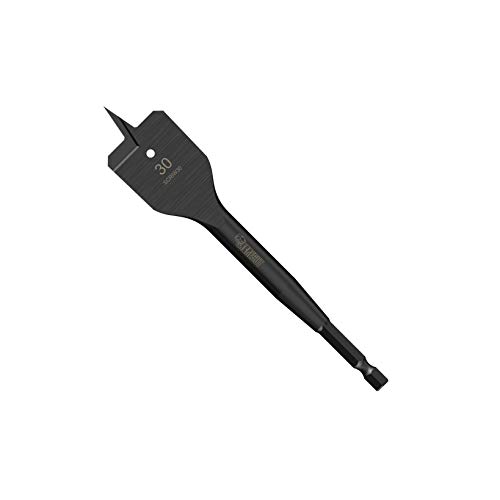 SabreCut SCRIW30_1 - Broca para pala de madera plana de 30 mm x 152 mm para Bosch Dewalt Makita Milwaukee y muchos otros