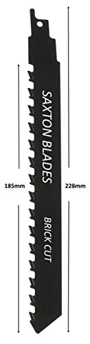 Saxton R228BC - Hoja de sierra de sable para hormigón