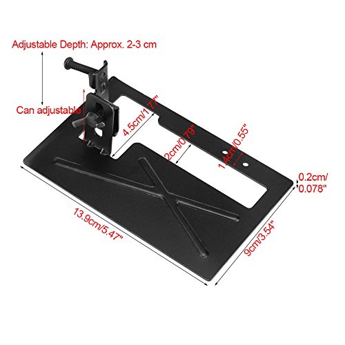 Soporte de Amoladora Angular Soporte de Grueso Ángulo de Acero Triturador Soporte Máquina de Corte Base