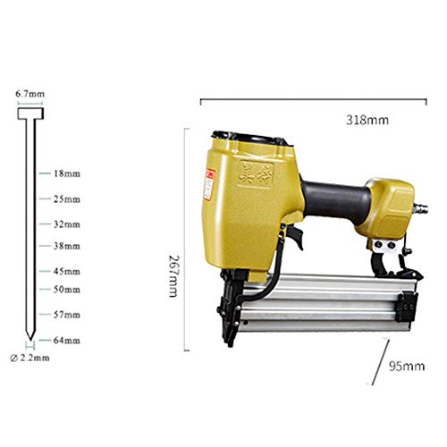 ST64 - Clavadora neumática en T de calibre 14 de 3/4 a 2 pulgadas