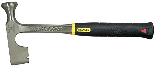 Stanley 1-54-015 Martillo para Placa de Yeso Antivibración 400g, Negro/Plata, 14-Ounce Drywall