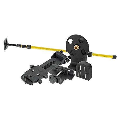 STANLEY 1-77-221 - Kit 3 accesorios con puntal telescopico profesional de aluminio 2.70m