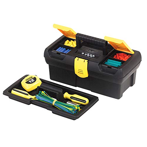 STANLEY 1-93-333 - Caja de herramientas  12.5"/31.75 cm, con organizador