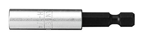 Stanley Adaptador 1/4 Pulgada con portapuntas magnético para desatornillador mecánico, 0-68-732