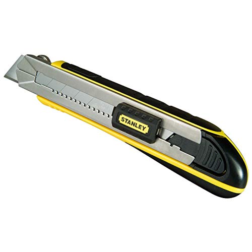 Stanley FatMax 0-10-486 Cúter FatMax 25mm, Negro, Amarillo