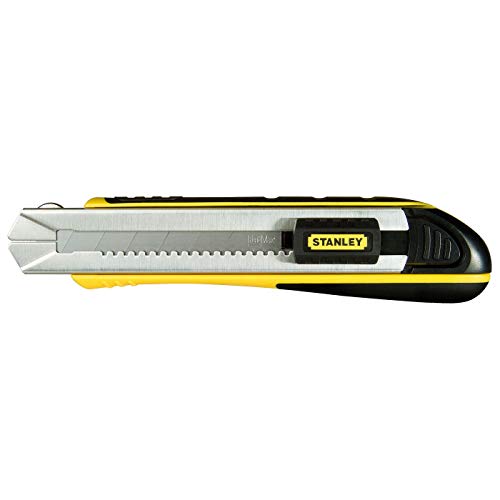 Stanley FatMax 0-10-486 Cúter FatMax 25mm, Negro, Amarillo