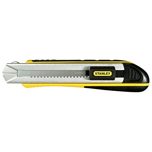 Stanley FatMax 0-10-486 Cúter FatMax 25mm, Negro, Amarillo