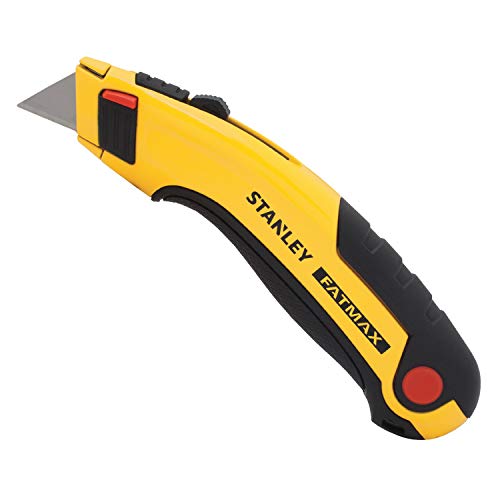 Stanley FatMax 0-10-778 Cuchillo de hoja retráctil FatMax, Negro, Amarillo