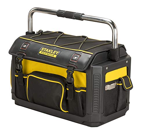 STANLEY FATMAX 1-79-213 - Bolsa rígida FatMax con estructura de Polipropileno abierta, 19.3 x 11.0 x 12.2 cm