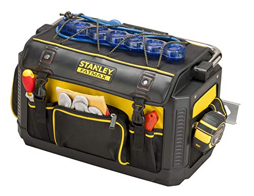 STANLEY FATMAX 1-79-213 - Bolsa rígida FatMax con estructura de Polipropileno abierta, 19.3 x 11.0 x 12.2 cm