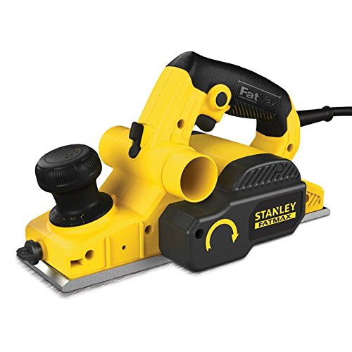 STANLEY FATMAX FME630K-QS - Cepillo eléctrico madera 750W, incluye 2 hojas y maletín