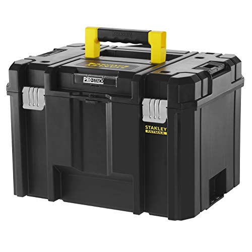 STANLEY FATMAX FMST1-71971 Caja de Herramientas Profunda Pro-Stack Vi FatMax, Negro