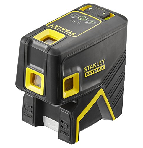 STANLEY FMHT1-77437 - Nivel laser de 5 puntos, verde, alcance de 45m