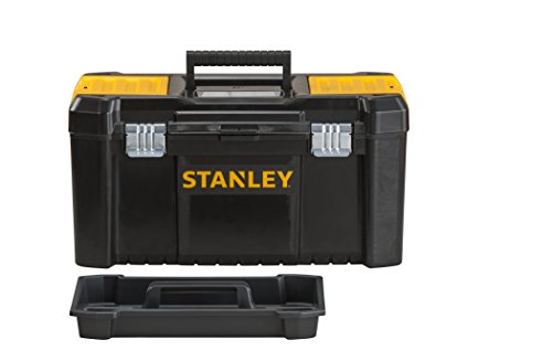 STANLEY STST1-75521 - Caja de herramientas de plastico con cierre metálico, 48.5 x 25 x 25 cm