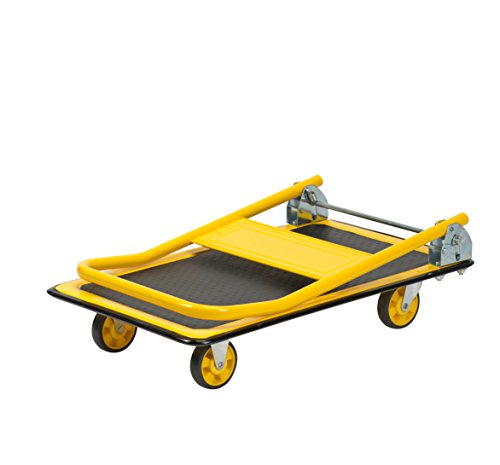 Stanley SXWTD-PC527 150 kg Steel Platform Truck - Yellow