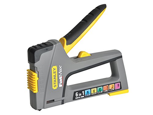 Stanley Tools ZSTA-0-70-868 - Herramientas tr75 6 en 1 grapadora de alta resistencia y la pistola de clavos