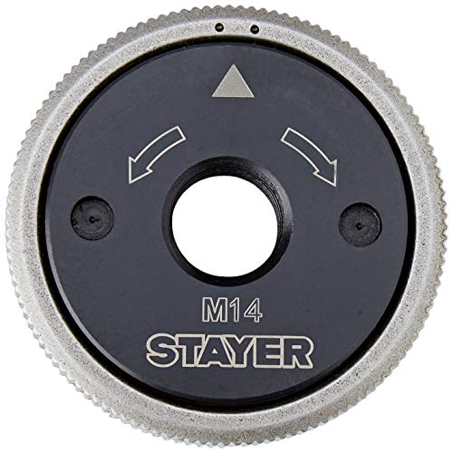 Stayer 11.4624 Tuerca de Apriete rápido M14, Gris