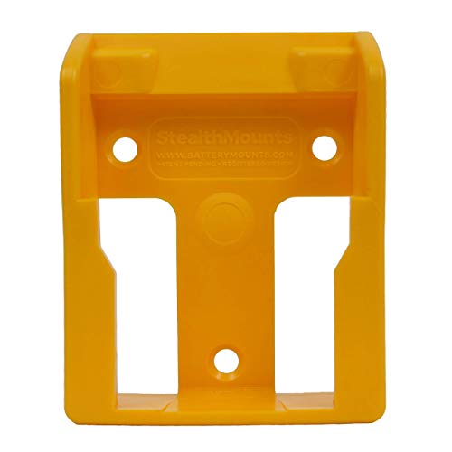 StealthMounts - Soportes para baterías para DeWalt 18v XR y Flexvolt 54v