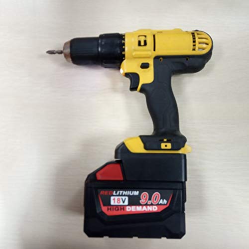 Surobayuusaku 1Pcs Milwaukee M18 Power Tools Li-ion Battery For Dewalt Batteries Adaper