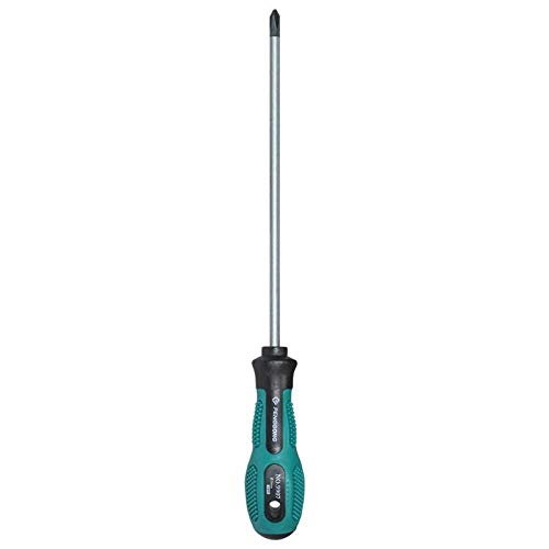 SUZHENA Herramienta Tornillo multiusos aislamiento eléctrico PP mango tornillo reparación apertura herramienta cruz tornillo recto, 200 mm Cruz