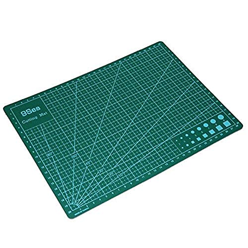 SUZHENA herramientas Estera de corte estera de corte de reparación automática herramienta de mosaico tablero de talla sello de goma tablero de talla base de modelo de tablero de mano, 1 piezas