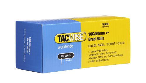 Tacwise 0401 - Clavo (tamaño: 50 mm, pack de 5000)