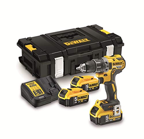 Taladro atornillador Compact XR 18 V 5,0 AH DEWALT dcd791p3 K