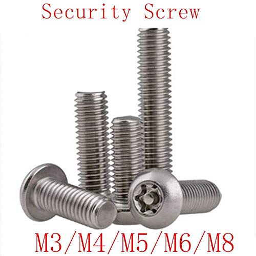 Tornillo de seguridad M3 M4 M5 M6 M8 A2 de acero inoxidable Torx cabeza de botón a prueba de manipulaciones tornillos de seguridad