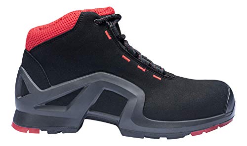 Uvex 1 X-tended Support Bota de Seguridad S3 SRC | Zapato Profesional de Trabajo | Punta Antiaplastamiento de Composite | Negro