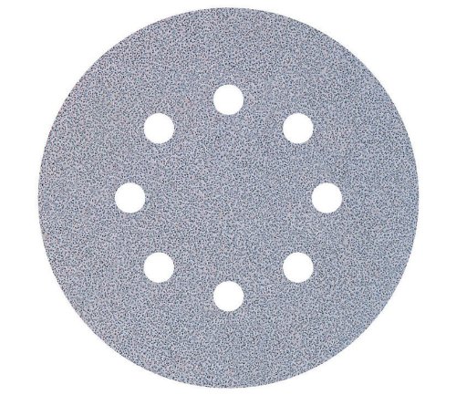 Wolfcraft 1152100 1152100-25 muelas de Lija Adhesivas, para Pintura y Laca/Barniz, Grano, Perforadas, 80-Grit, Set de 25 Piezas
