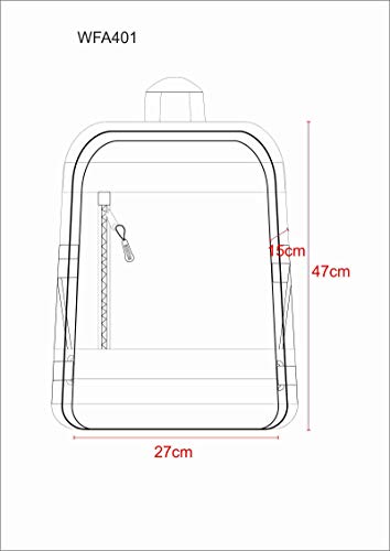 Workteam Wfa401 Naranja - Mochila A.V.Naranja 25L 24X47X15 Wfa401