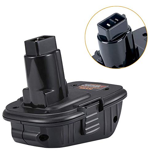 XITAI DCA1820 Adaptador de Batería para Herramientas Eléctricas DeWALT XRP 18V a 20V (Negro)