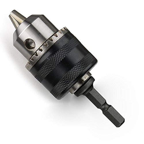 Yakamoz 0,6 – 6,5 mm 3/8 – 24unf portabrocas adaptador convertidor con 1/4 "vástago hexagonal cambio rápido | herramienta de conversión de atornillador de impacto