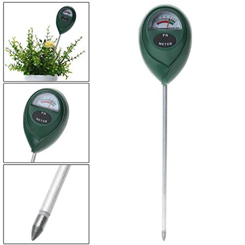 YOUZHA 3.0-10.0 PH digital Medidor de nivel de pH del suelo Tester para plantas Flores Vegetales Medición de pH Herramienta de jardín Instrumento de medición Nuevo-verde