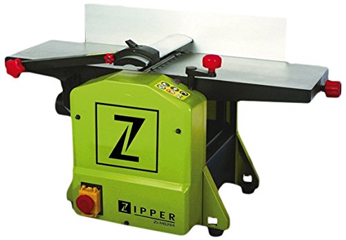 Zipper HB204 cepilladora eléctrica 1250 W 8500 RPM Verde - Lijadora (210 mm, 737 mm, 26 kg, Corriente alterna)